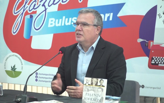 Osmangazi'de '1 Kitap 1 Yazar' Söyleşisi: İhsan Aydın'ın 'Paşa'nın Sofracısı' Kitabı