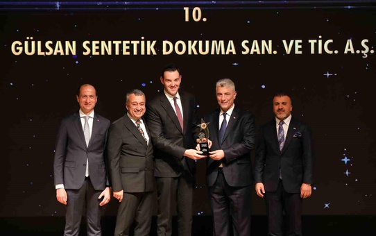 Gülsan Holding İhracat Ödülü Aldı