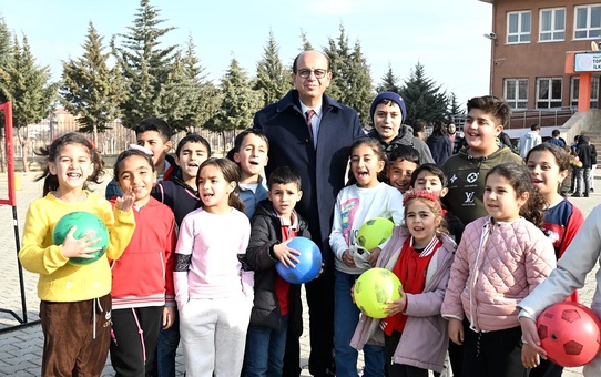 Topsöğüt Karşıyaka Okulu'nda 'Spor İstasyonları' Etkinliği Düzenlendi
