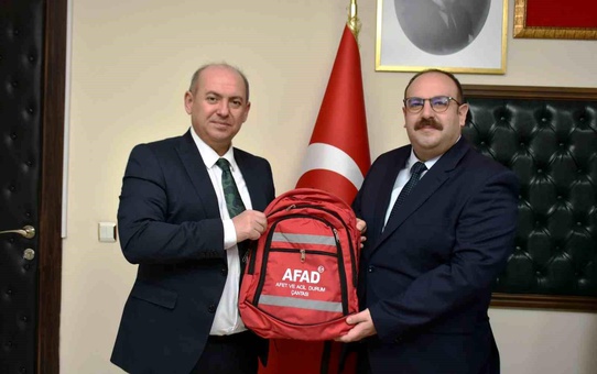 AFAD İl Müdürü Çoşkun'dan İnönü Belediye Başkanı Hamamcı'ya Ziyaret