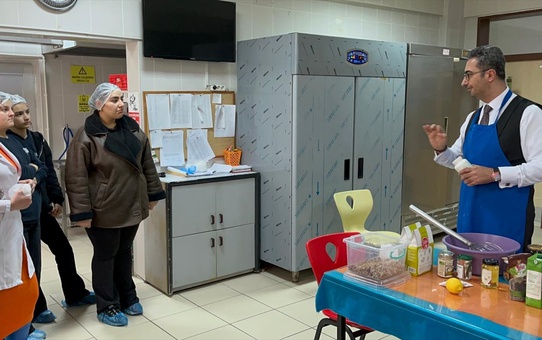 Ladik Milli Eğitim Müdürü Aksoy, 'Sağlık için el ele' bloğunun ilk konuğu oldu