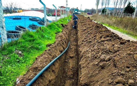 BASKİ'den Bigadiç'e Yeni İçme Suyu Hattı
