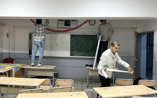 Besni Okulunda LED Dönüşümü