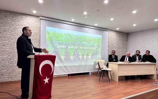 Bayburt'ta Pancar Üreticilerine Destek Toplantısı Yapıldı