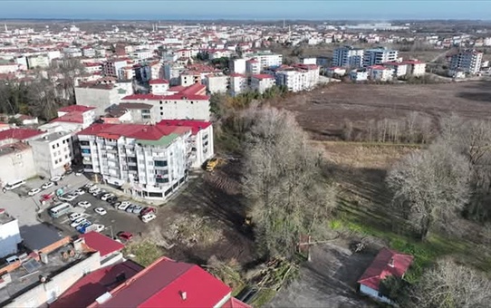 Terme'de Yeni Yol Çalışmaları Devam Ediyor