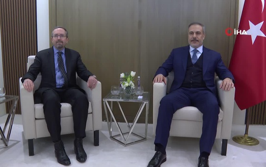 Fidan, ABD'li Yetkili Bass'ı Kabul Etti