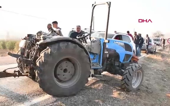 Traktör Kazasında Bir Kişi Hayatını Kaybetti
