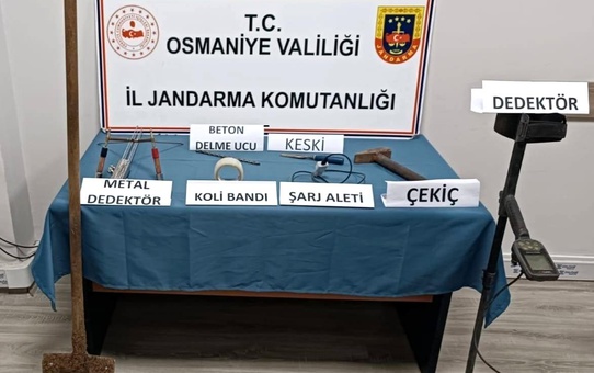 Kaçak Kazı Yaparken Suçüstü Yakalandılar