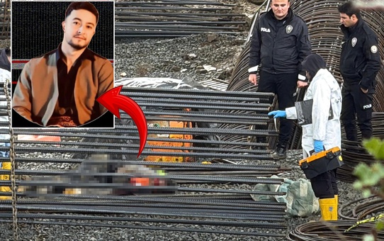 Gaziosmanpaşa'da üstüne 1 tonluk kepçe kovası üstüne düşen işçi öldü; arkadaşları sinir krizi geçird