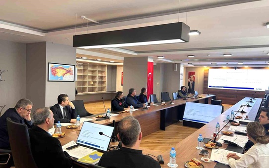Manisa'da Afet Risk Çalışmaları Toplantısı Düzenlendi