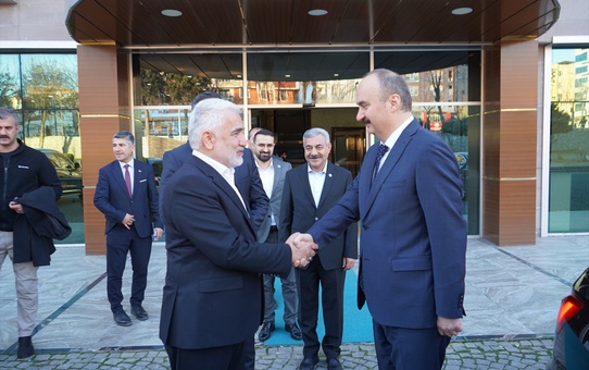 HÜDA PAR Lideri Batman Valiliğini Ziyaret Etti
