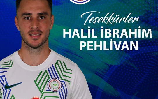 Çaykur Rizespor'dan Halil İbrahim Pehlivan ile ayrılık