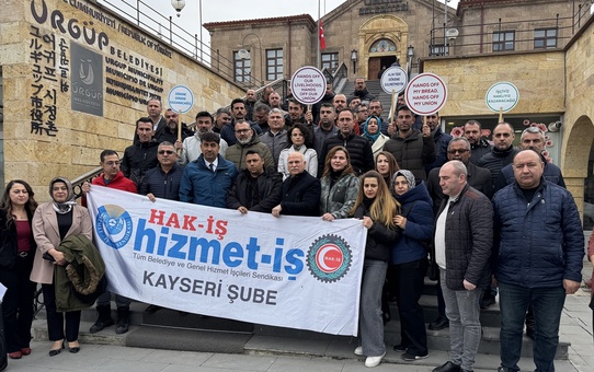 Ürgüp'teki İşten Çıkarma Protestosu