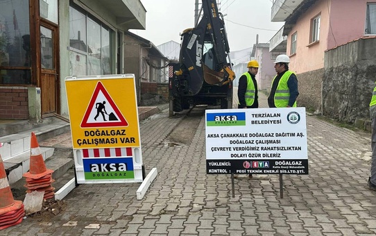 Terzialan'da Doğal Gaz İçin İlk Kazma Vuruldu
