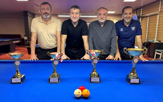 Düzce 3 Bant Bilardo İl Şampiyonası Sonuçlandı