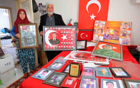 Kahramanmaraşlı şehit babası: 'Vatanımıza karşı her türlü canımızı feda etmeye hazırız'