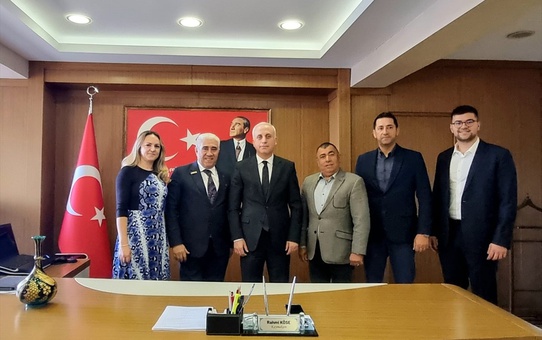 Konyaaltı'nda İş İnsanları Ziyareti