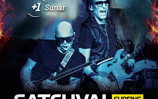 Steve Vai ve Joe Satriani İstanbul'da Konser Verecek