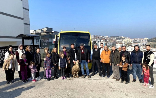 Mudanya Halitpaşa'da Ring Seferleri Başladı, Muhtar Adağını Yerine Getirdi