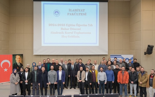 KLÜ İlahiyat Fakültesi Akademik Kurul Toplantısı