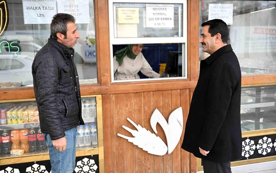 Başkan Taşkın, Esnafla Buluşarak Sorunları Dinledi