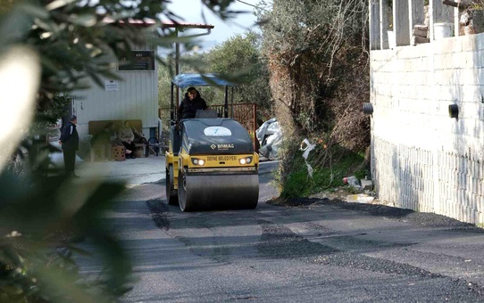 Hatay Defne'de Asfalt Yenileme Çalışmaları Tamamlandı