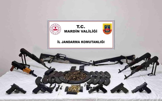 Mardin'de Silah Kaçakçılığı Operasyonu
