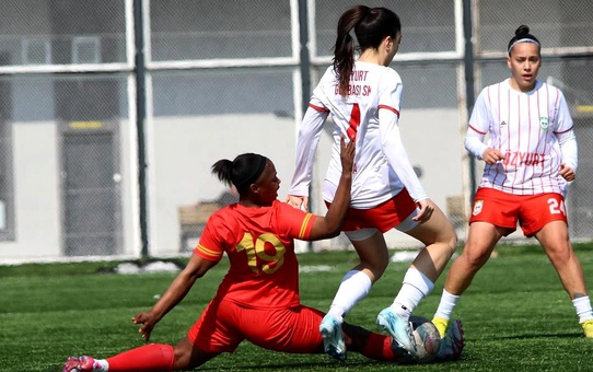 Kayseri Kadın FK ve Gölbaşı Belediyespor 1-1 Berabere Kaldı