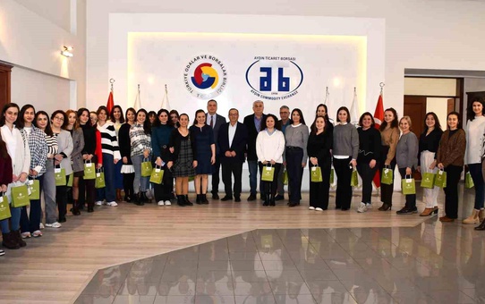 Aydın Ticaret Borsası'nda 8 Mart Dünya Emekçi Kadınlar Günü kutlandı