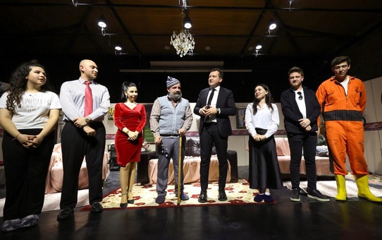 Silivri Belediye Başkanı Sanata Destek Verdi