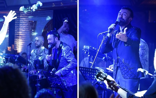 Burçin Bildik sahnelere geri döndü; Aydan Şener sirtaki show yaptı