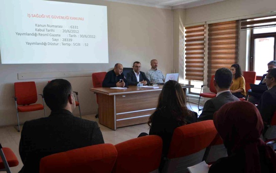 İş Sağlığı Toplantısı Yapıldı