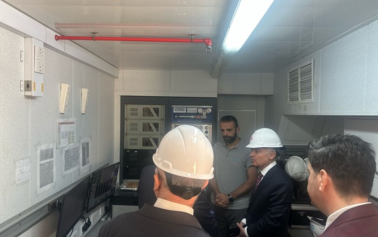 Vali Turan, TPAO Sondaj Alanını Ziyaret Etti