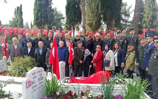 Pamuk Geçidi şehidi 4 astsubay, şehadetlerinin 33. yılında anıldı