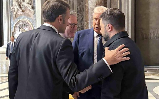 Dünya Liderleri Vatican'da Buluştu