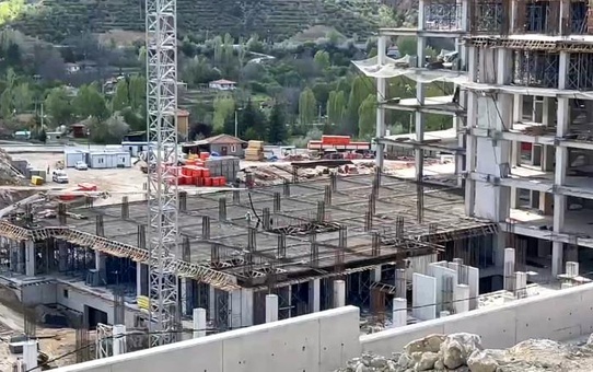 Çankırı'da Kule Vinçten Düşen İşçi Hayatını Kaybetti
