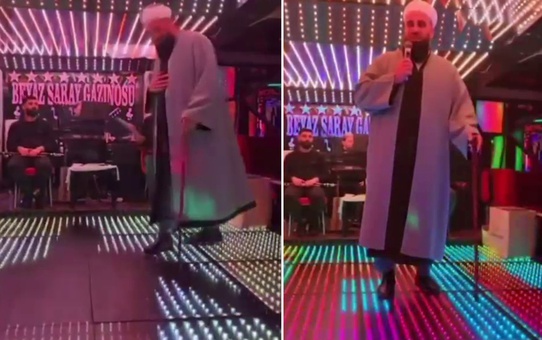 Tebliğciler gece kulübünde! Sahneye çıkıp vaaz verdiler