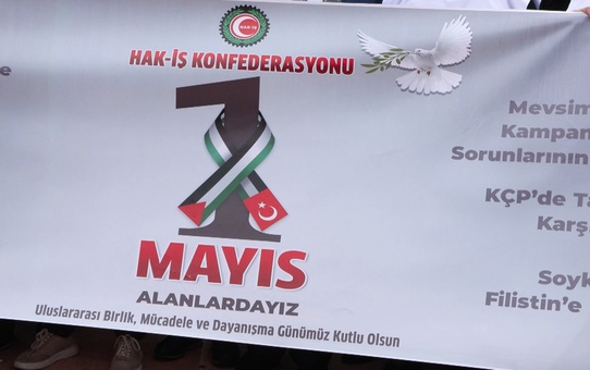 1 Mayıs Coşkulu Kutlandı