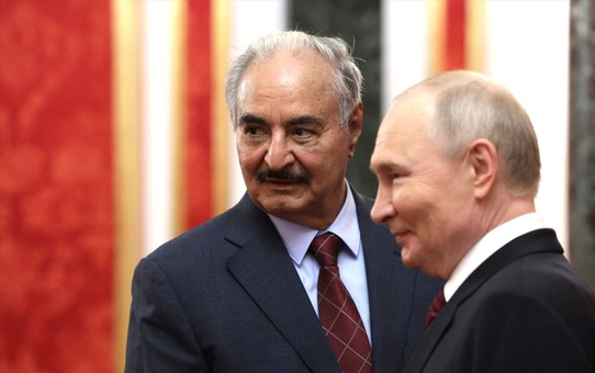 Putin, Hafter’i Kremlin'de Ağırladı