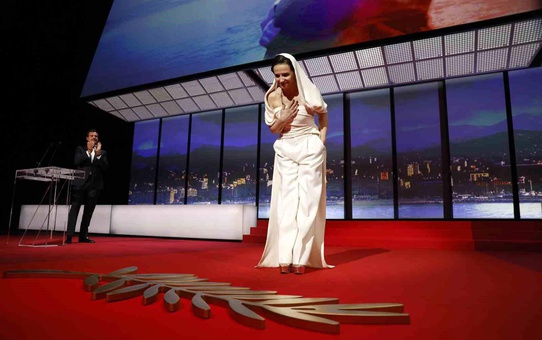 Cannes'da Gazze için anma