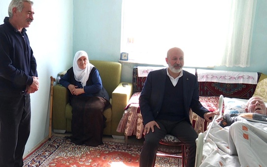Kocasinan Belediyesi'nden Yatağa Bağımlı Hastalara Destek Projesi