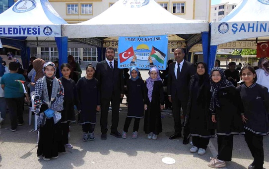 Gaziantep'te Hayır Çarşısı ile Gazze'ye Destek