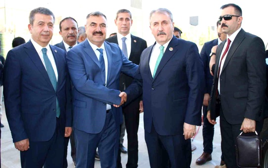 Destici, Diyarbakır'da İş Adamı Arslan'ı Ziyaret Etti