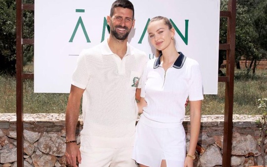 Dünyaca ünlü tenisçi Novak Djokovic, Hollywood yıldızı Redmane ile Bodrum'da