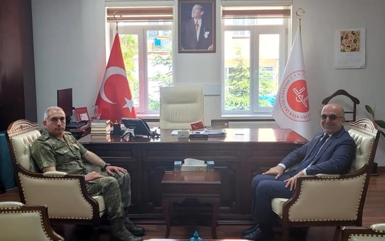 Tuğgeneral Dağlı'dan Müftü İmamoğlu'na Ziyaret