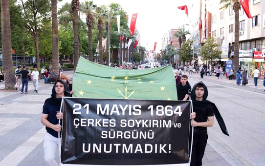 Çerkesler, Soykırımı Anma Yürüyüşü Düzenledi