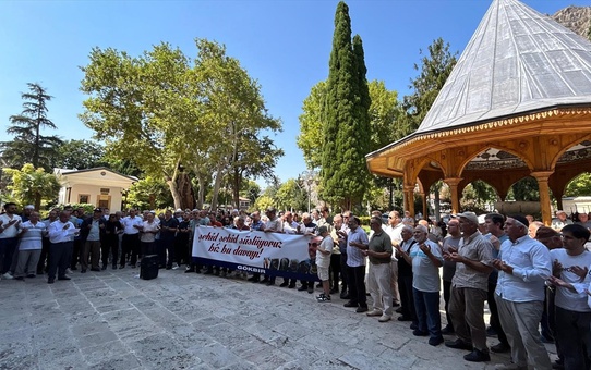 Amasya'da Filistin'e Destek Programı
