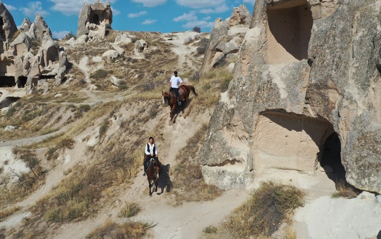 Kapadokya'da At Çiftliği ile Turizme Katkı