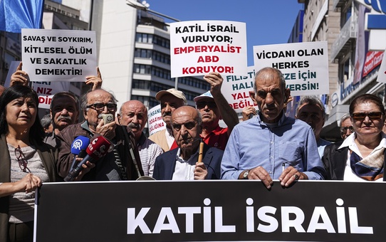Ankara'da Gazze İçin Eylem