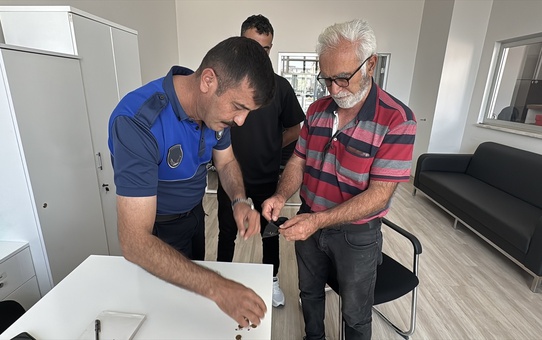 Çorum'da Bulunan Altınlar Sahibine Ulaştırıldı